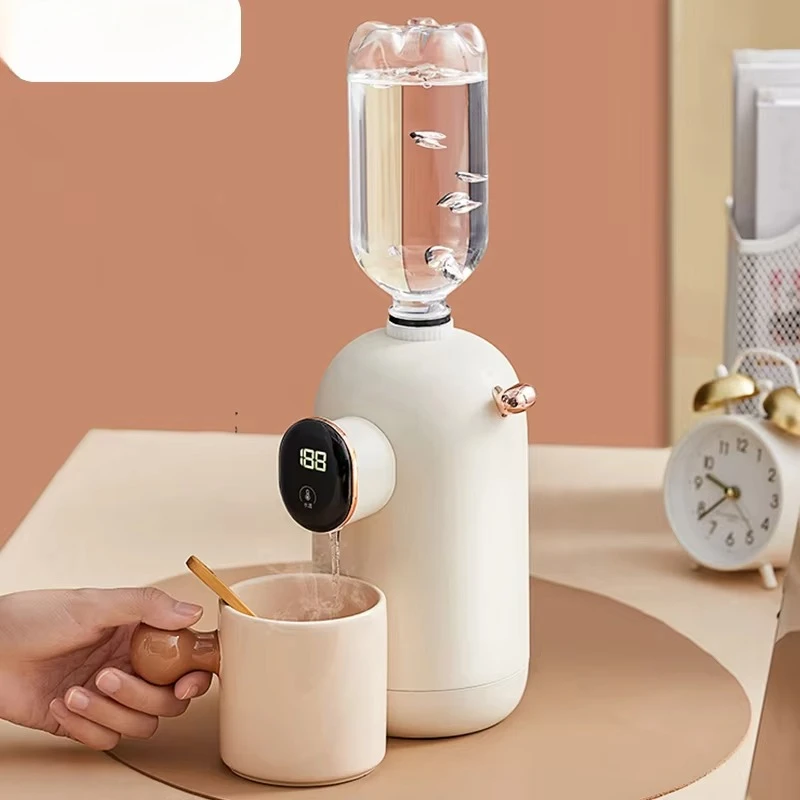 Mini Water Dispenser Instant Heat Desktop Hot Water Dispenser 3S Heating 6 Gears Portable Temperature Electric Kettle