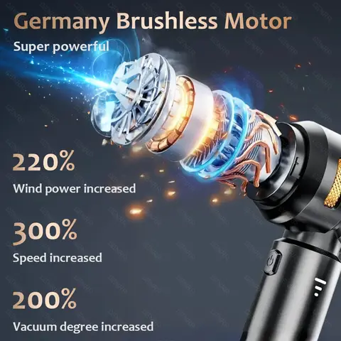 10 best sales car vacuum cleaner strong suction - №9