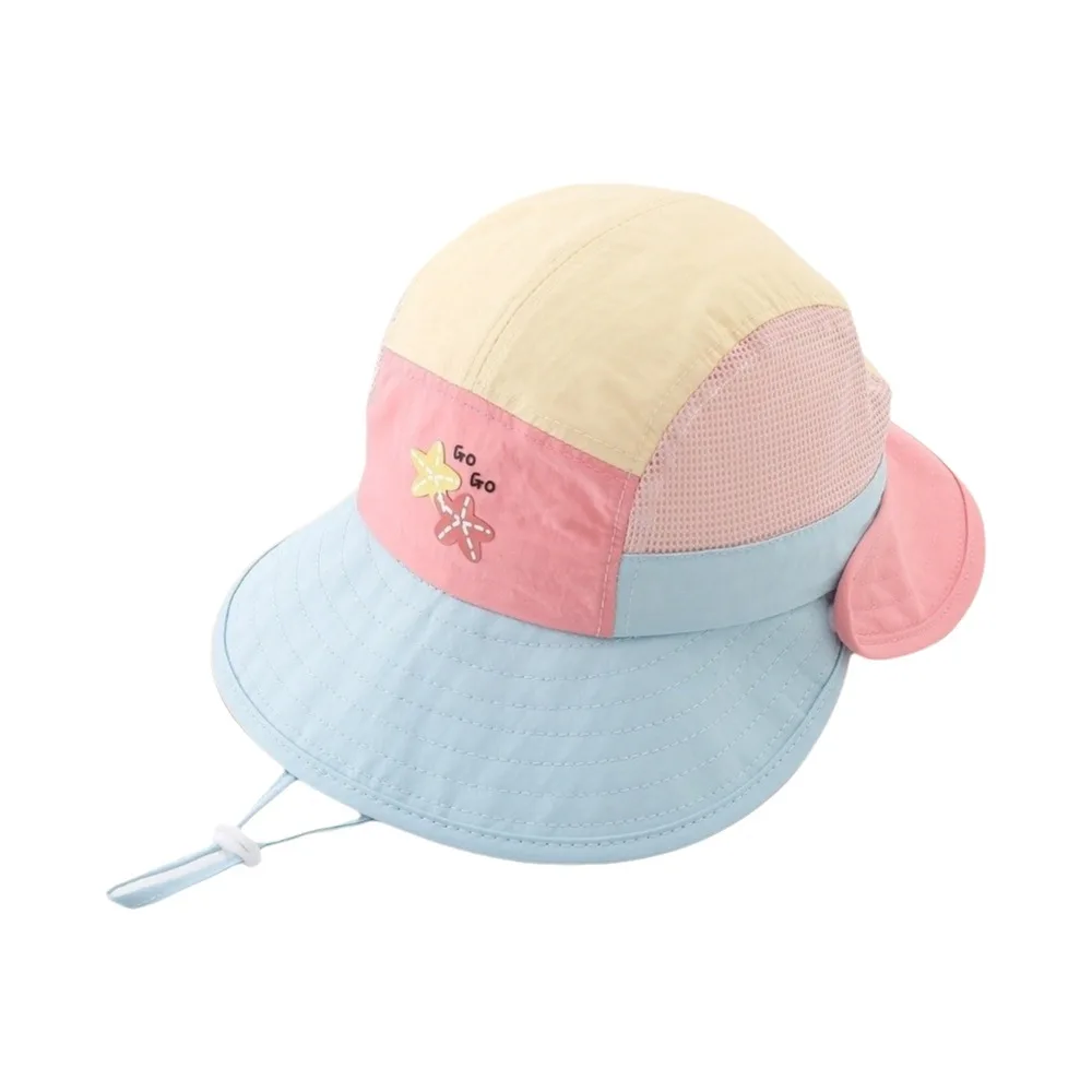 

Soft Animal Cartoon Bucket Hat Quick-dry Car Summer Kid Sun Hat Letter Shading Hat Children's Fisherman Hat Girls