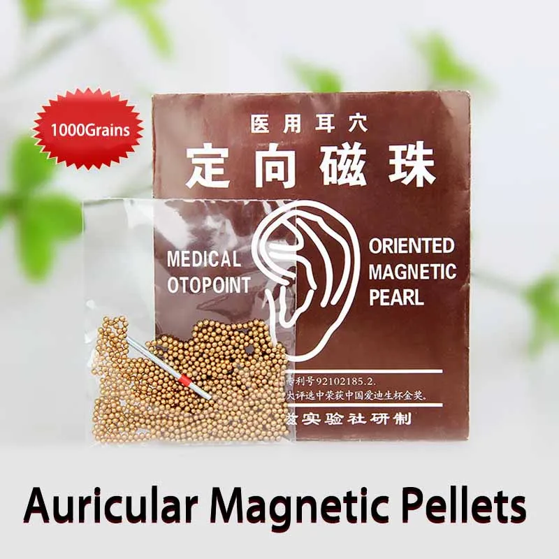 1000pcs Auricular Magnetic Pellets Magnetic Ear Seeds Latest Improved Ear Acu Pressure Pellets