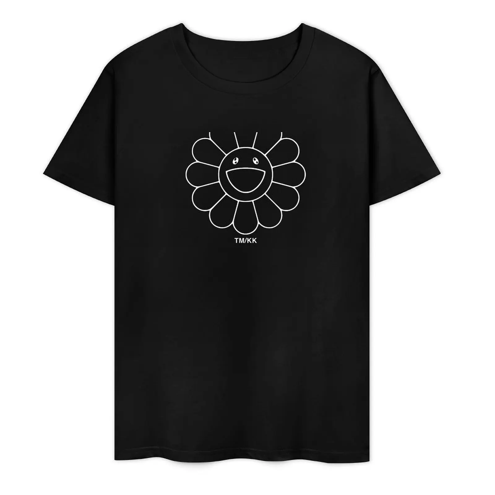 SMILING FLOWER HYPEBEAST MASK OLIVE GREEN T-Shirt graphic tee shirt anime figures anime stuff hippie clothes shirts men