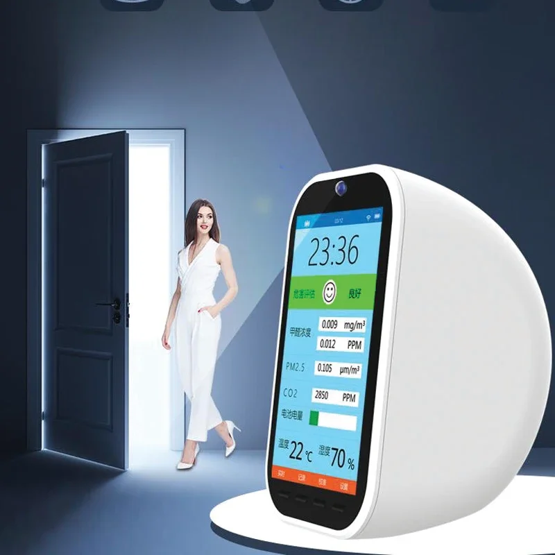 VSON CO2 monitor indoor air quality monitor WP6310 air monitoring instrument for co2 temperature and humidity for home