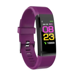 ID115 PLUS-Pulseira Desportiva Inteligente, Pulseira Bluetooth, Monitor de Freqüência Cardíaca, Fitness Tracker Band, Relógio para iOS, Telefones Android