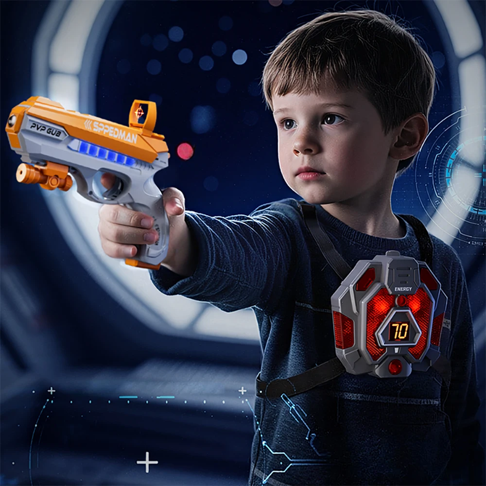 Juego de Batalla de Láser Tag  - Laser Tag Set Kids reseña y precio