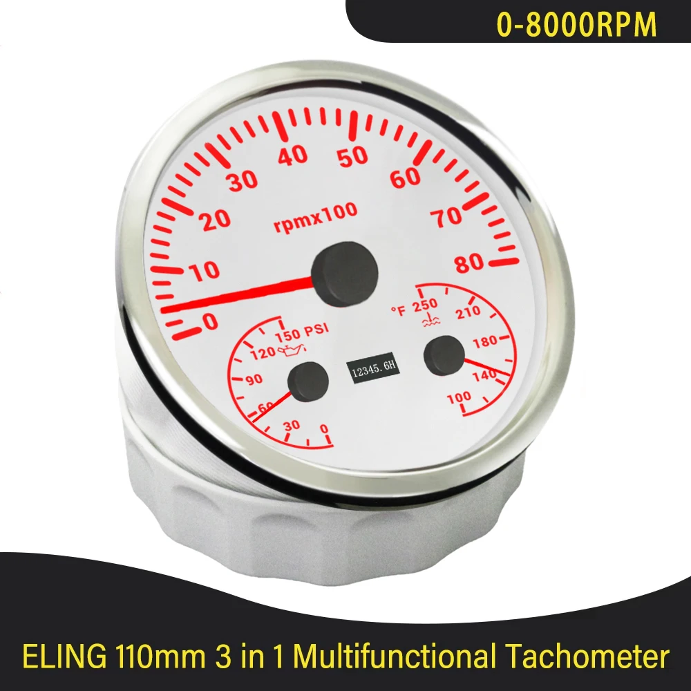 jauge-multifonctionnelle-3-en-1-110mm-tachymetre-6000-tr-min-8000-tr-min-avec-pression-d'huile-temperature-de-l'eau-avec-retro-eclairage-7-couleurs-12v-24v-pour-voiture