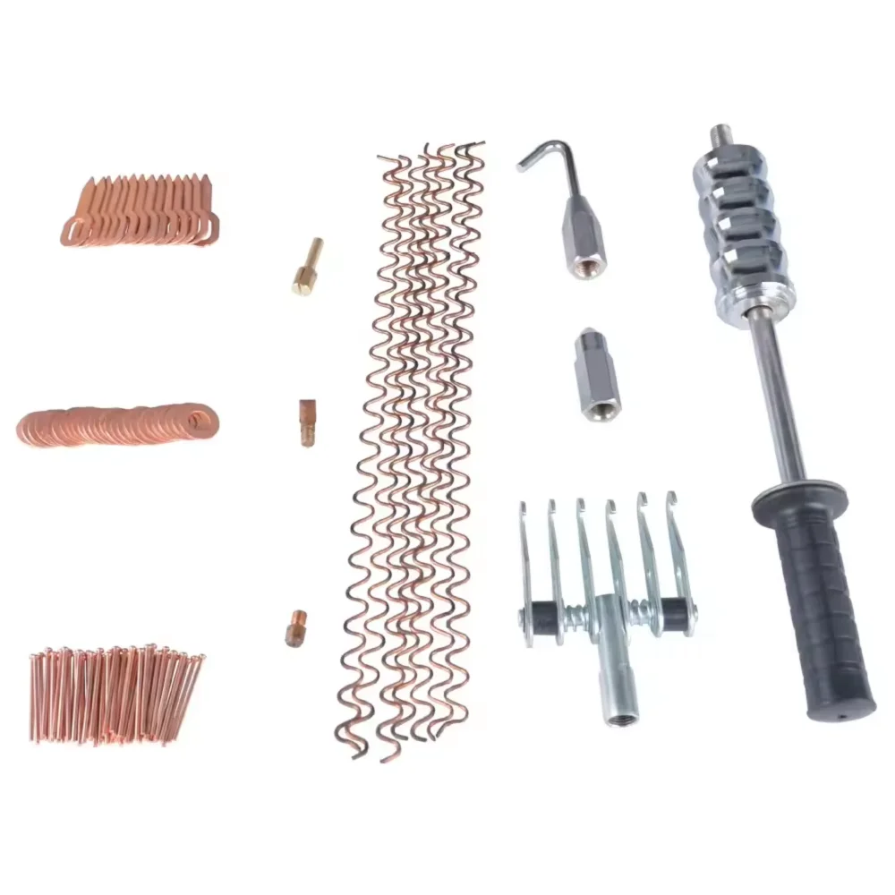 

Portable Automobile Metal Plate Repairing Machine 6 Welding Modes Stud Welder Dent Repair Kit for Car Truck Motorcycle