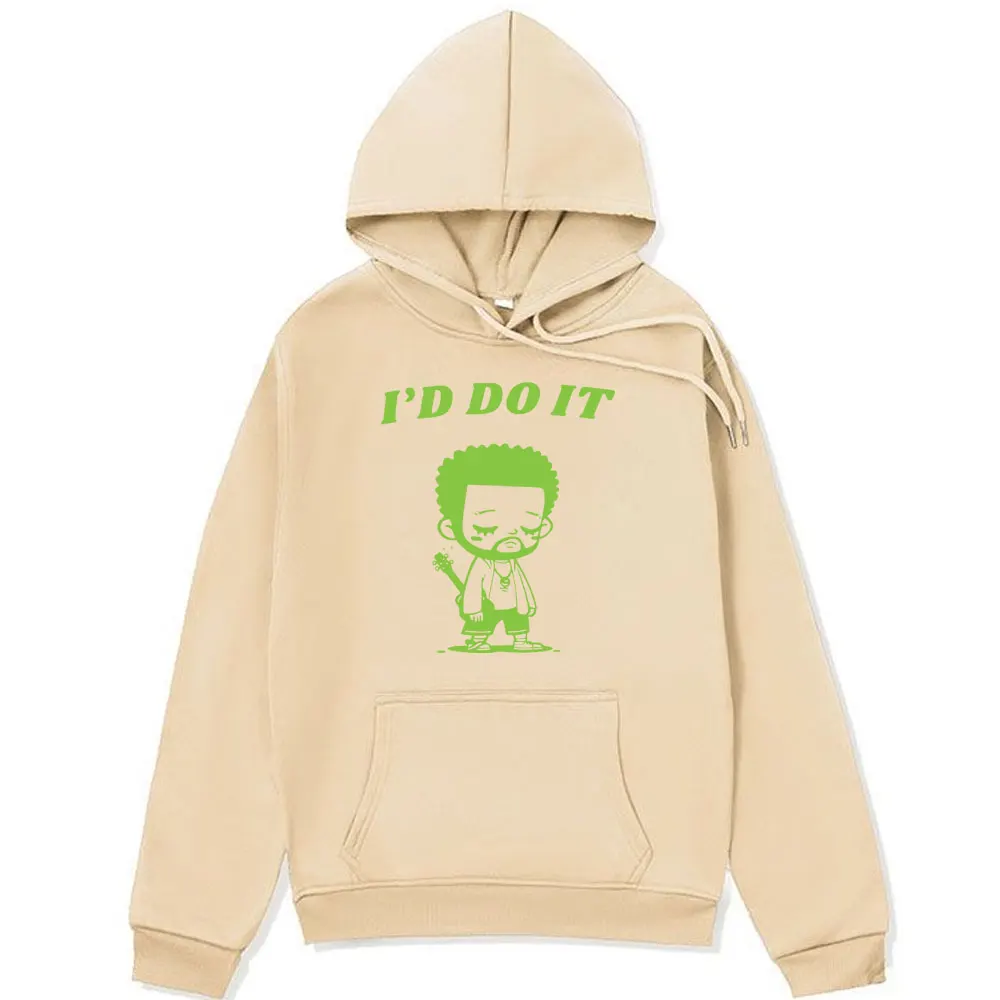 

Rapper Drake "I'd Do Lt" I Funny Print Hoodie Male Autumn Winter Fashion Long-sleeved Sweatshirt Men Women Oversized Pullover