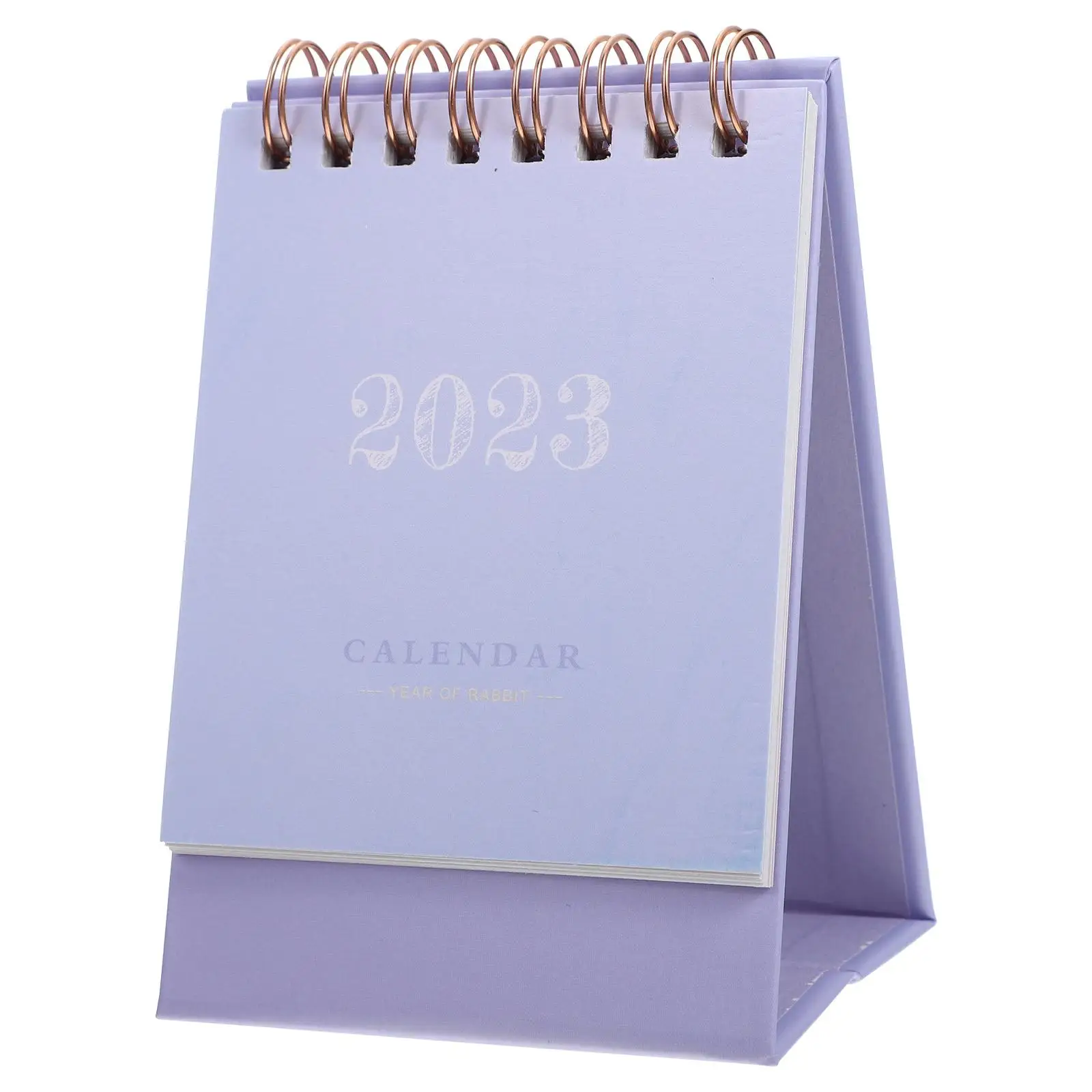 

Small Standing Calendar up Desk Table Top Easel Miniature Office for Paper Calendars Adorable