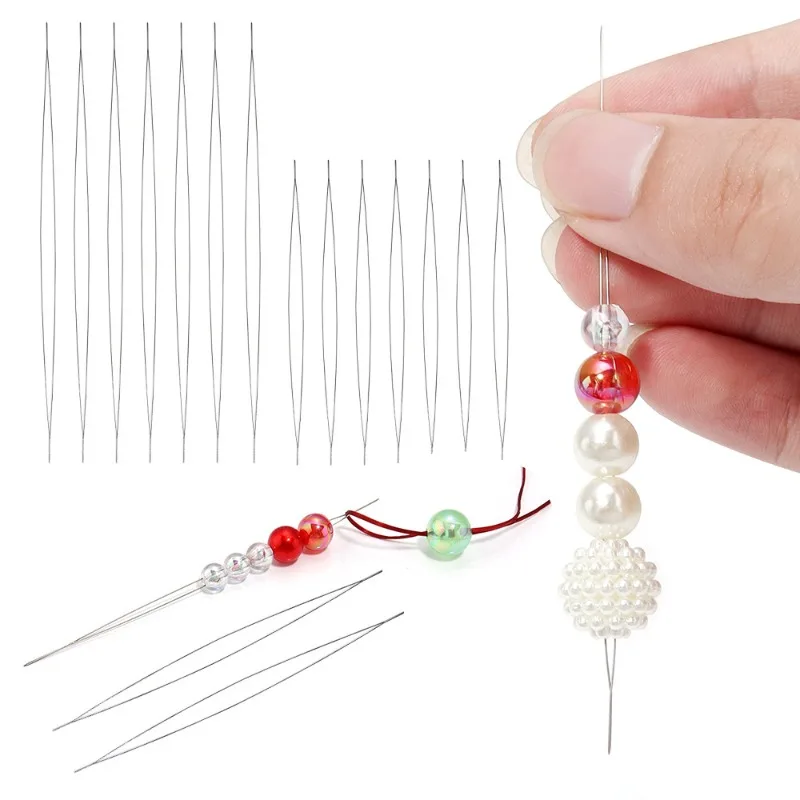 

Jewelry Accessory Handcrafted Necklace Thread Needle Large Eye Needle Bead Needle Middle Opening Needle