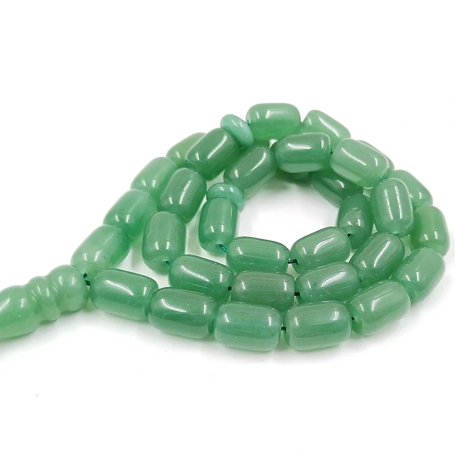 Tasbih Natural Green Jade islamic gemstone bracelet Muslim Gift Misbaha turkish jewerly prayer beads Ramadan Arabic Accessories