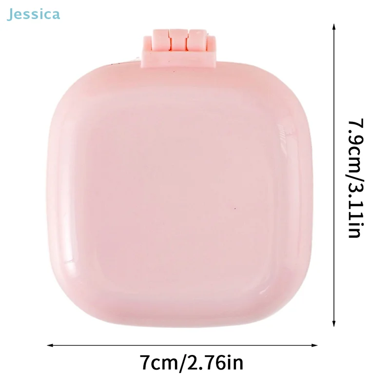 ☆ مشط وسادة هوائية صغير بلون الحلوى مع مشط تدليك محمول قابل للطي للسفر