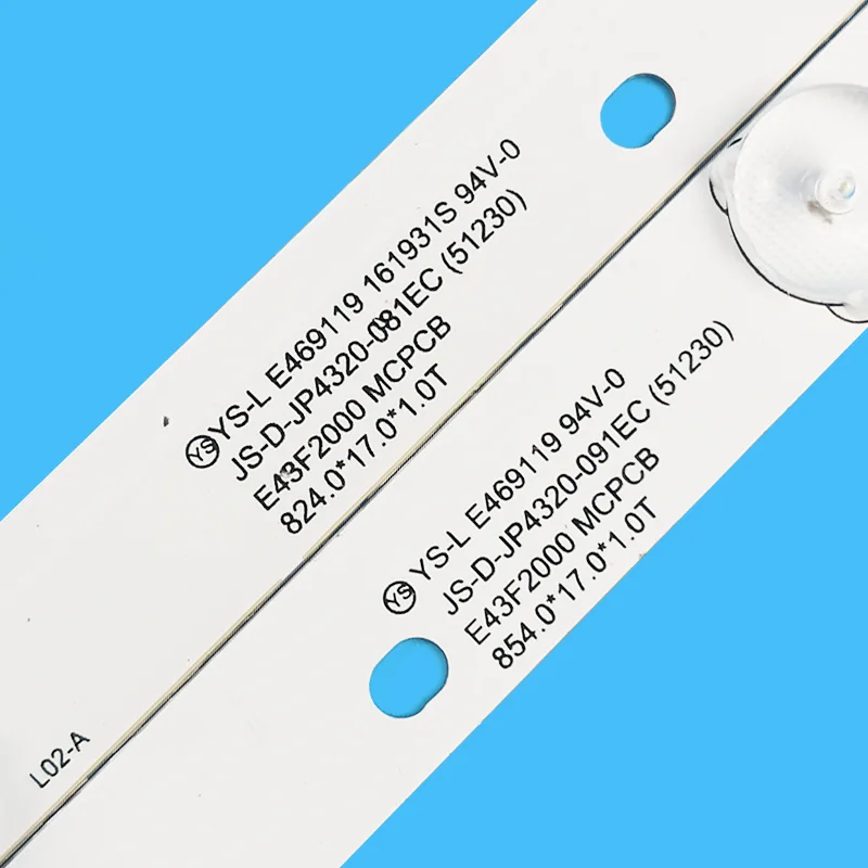 สำหรับ43 "ทีวีจอแอลซีดี JS-D-JP4320-091EC D43-F2000 JS-D-JP4320-081EC E43F2000 MS-L1111-R MS-L1111-L D-43SF6015BT Akai AKTV432 43L35