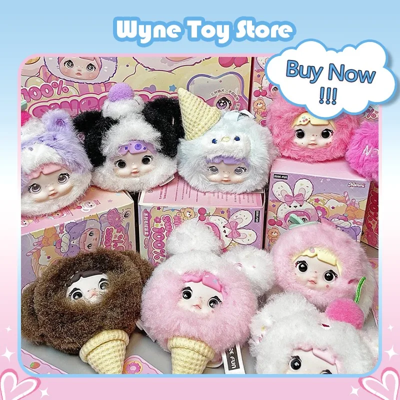 

Официальная плюшевая слепая коробка Nommi 100% Sweetness, модель ручной работы, фигурки, украшение для рабочего стола, милые мультяшные игрушки, подарок для детей