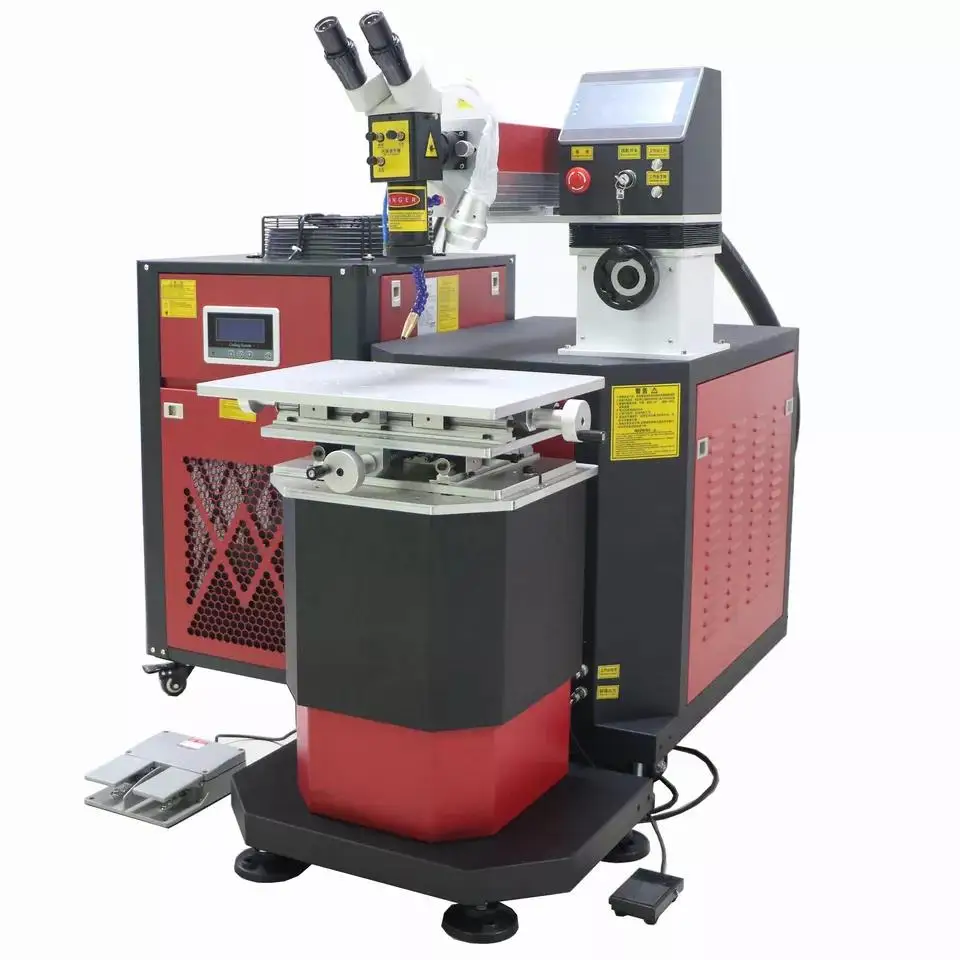 YAG Welding Machine for Mold Repair 200W 400W Industrial Precision Spot Welder for Metal Tooling Die Repair Equipment view 3