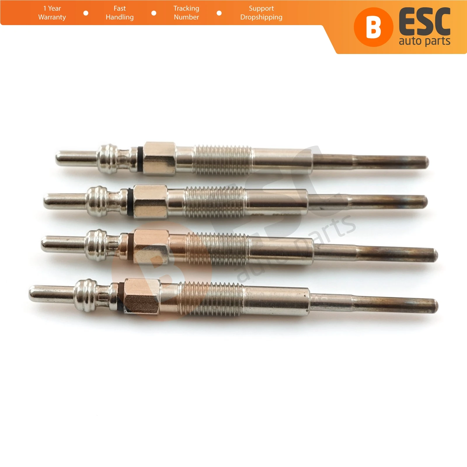 

ESC Auto Parts EGP32-1 4 Pcs Heater Glow Plugs GX2094, 96440144, GE125 for Chevrolet Opel Holden Daewoo Ship From Turkey