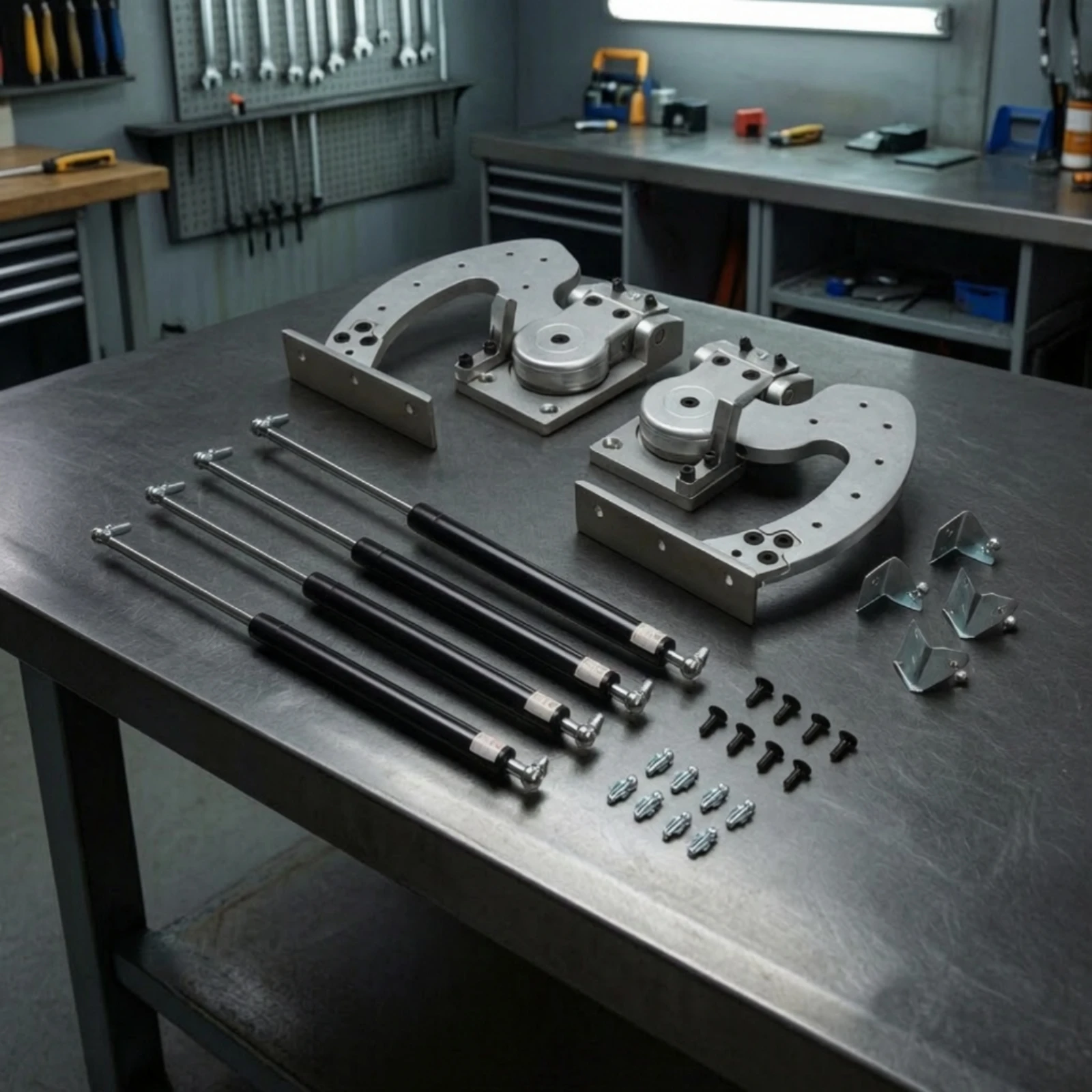 Vertical Door Conversion Kit Universal Vertical Door Hinge Kit Easy Installation High Adaptability for Car Builders