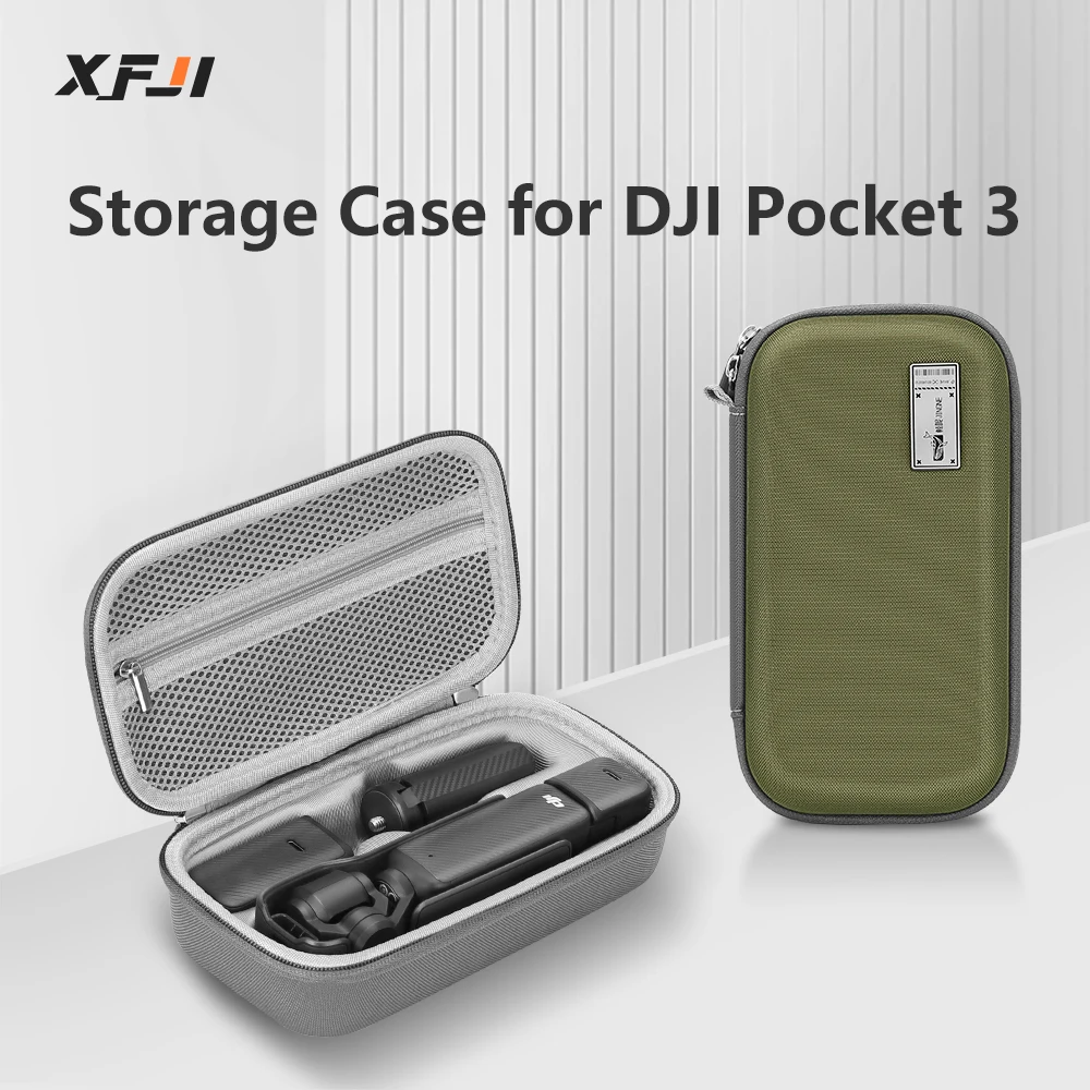 

Чехол Osmo Pocket 3, портативная сумка для переноски, защитная жесткая сумка для хранения аксессуаров для комбинированной камеры DJI Osmo Pocket 3 Creator