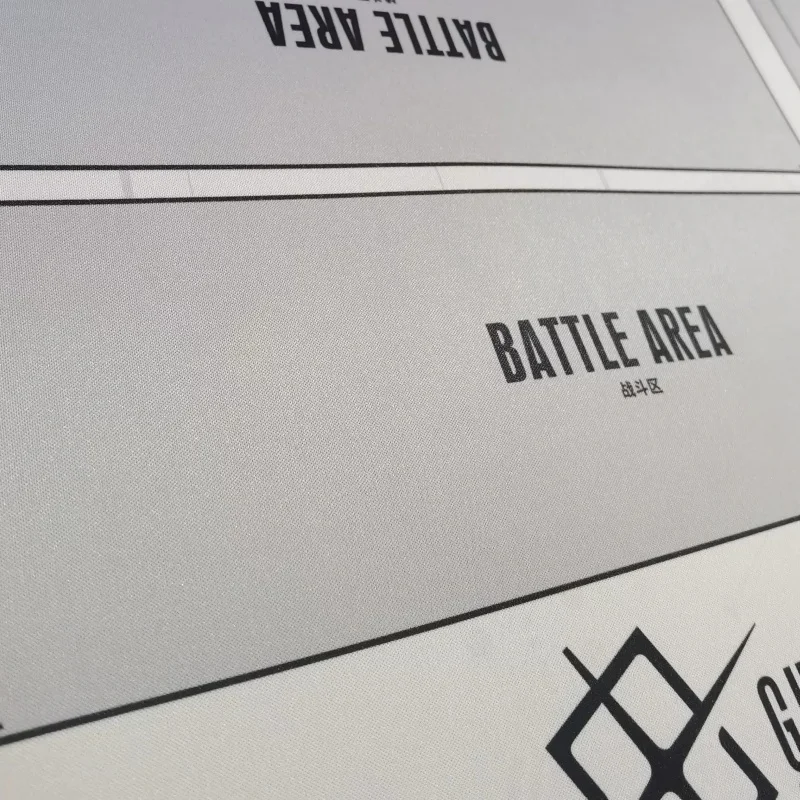 1200x600mm Suitable for Gundam Peripheral 4v4 Collectible Card Battle Playmat 2mm Seam Edge English Rubber Board Game Card Mat