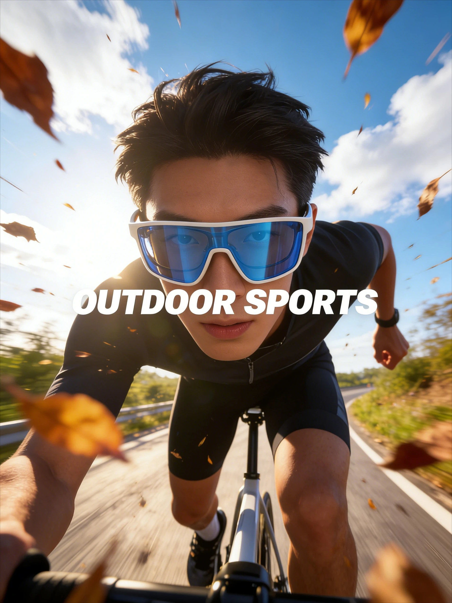 

Unisex Anti-glare Square Sports Sunglasses - Windproof Outdoor Cycling Driving Running Eyewear