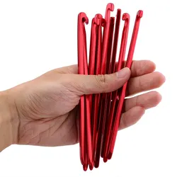 10pcs 16cm Heavy Duty Tent Pegs Aluminum Alloy Canopy Nail Anti-rust Awning Spike