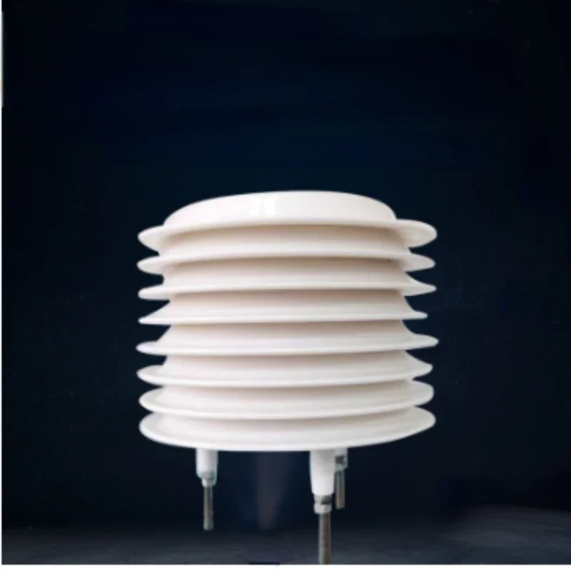 Round Plastic Ventilation Dust Meteorological Louver Box weather station shelter for  weather station shutter box