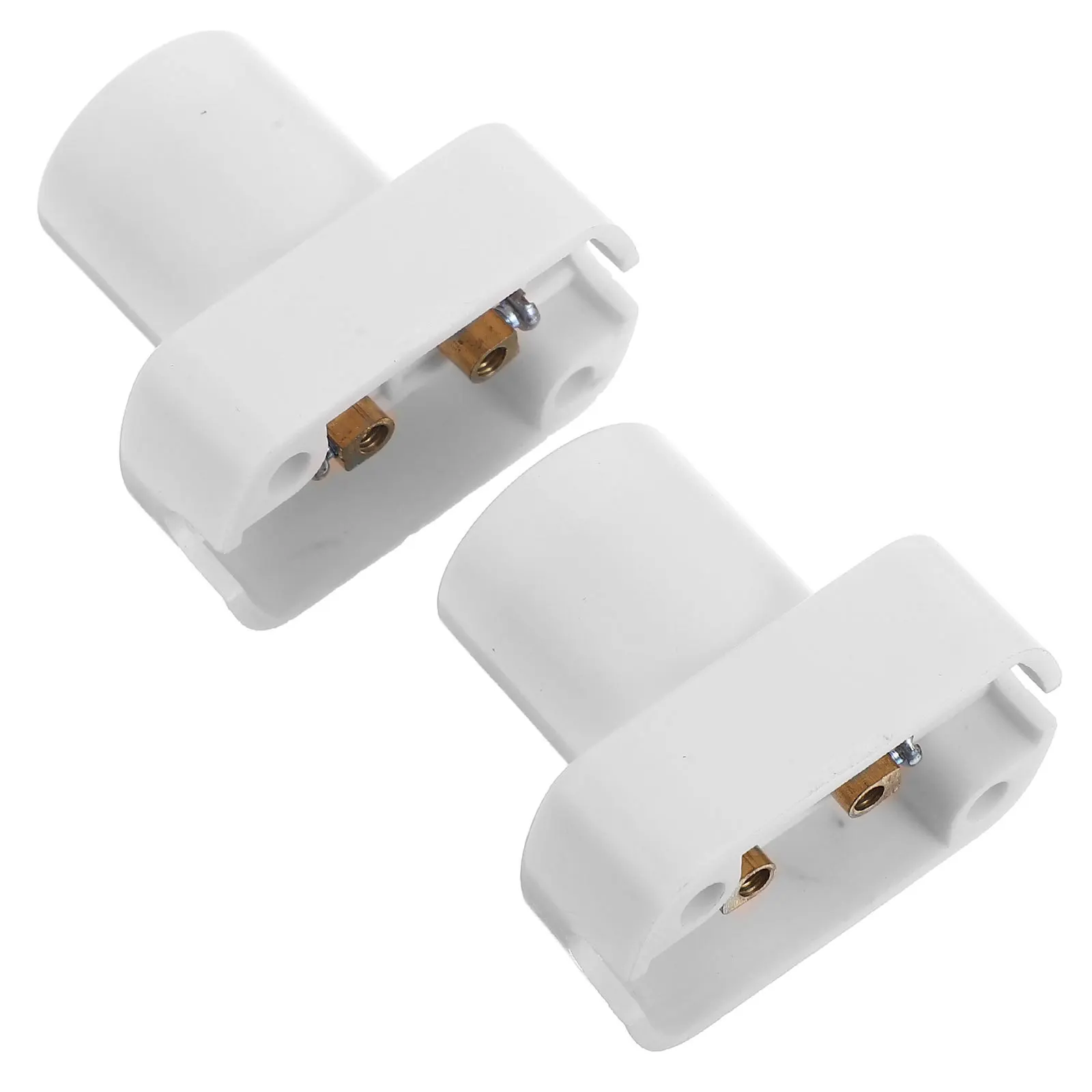 

2Pcs E17 Square Lamp Base Screw Socket Stable Lamp Holder for Lighting Fixtures Home Commercial Use Light Base
