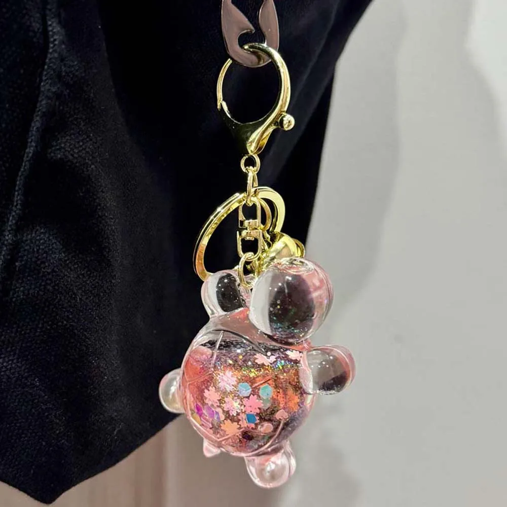 Statue Shiny Candy Color Turtle Collection Kawaii Cartoon Turtle Turtle Acrylic Jewelry Turtle Small Ornament Student