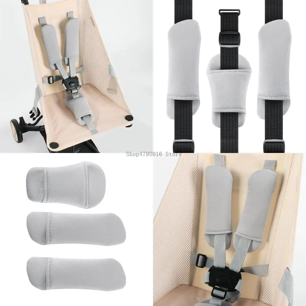 

Infant prams Shoulder Comfortable Pads Easy Maintenance Baby Shoulder Strap Padding prams Shoulder Cushions Pad
