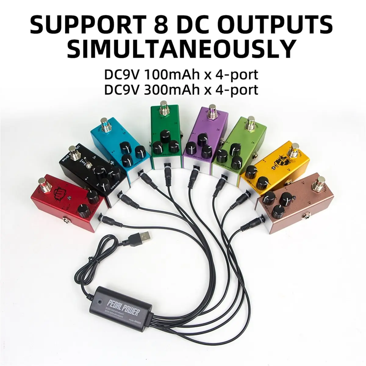 fonte-de-alimentacao-portatil-para-pedais-de-guitarra-a01r-com-8-saidas-dc-isoladas-para-pedais-de-efeito-9v-e-entrada-usb