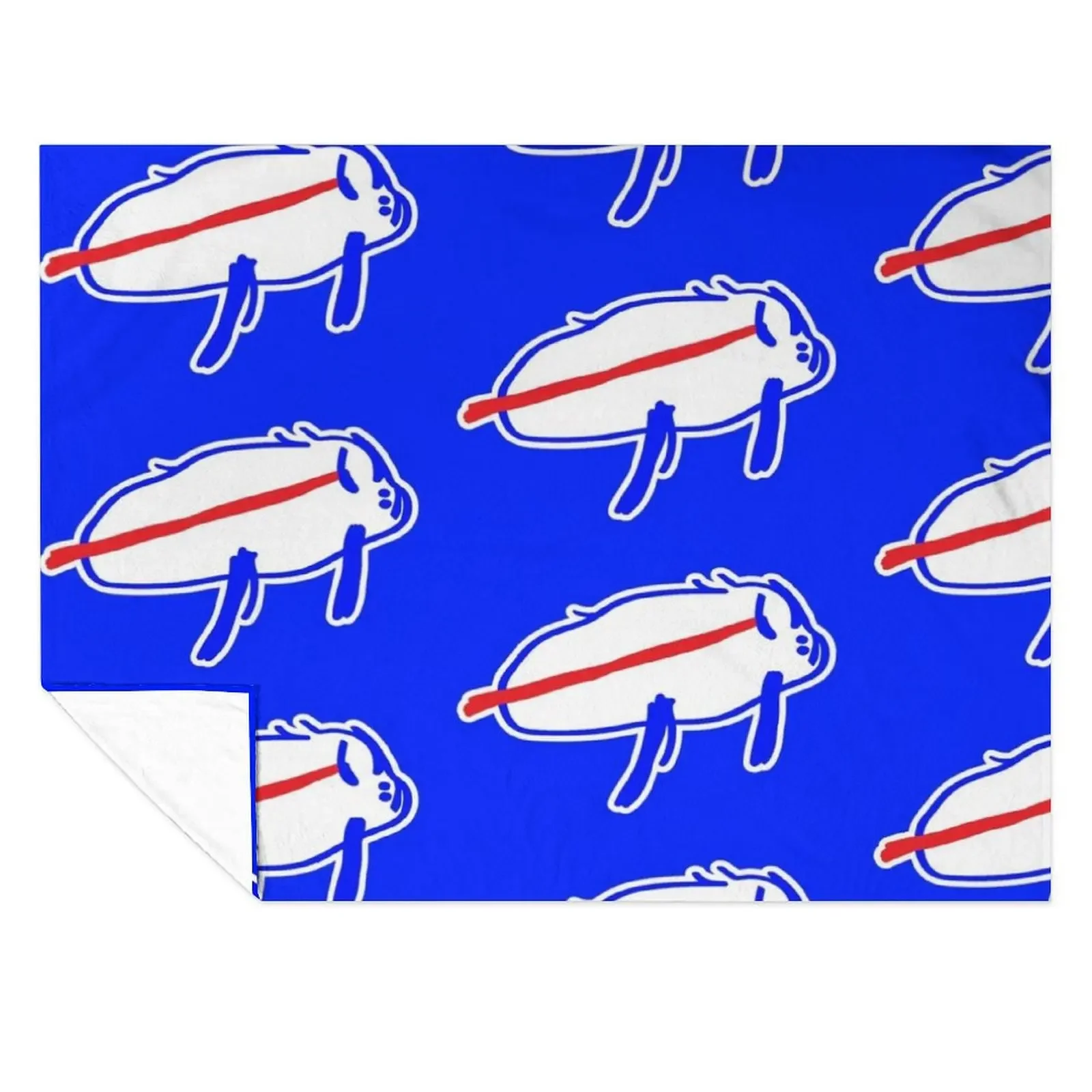 

Josh Allen Drawing Throw Blanket Plaid on the sofa Beach Personalized Gift Kid'S Blankets
