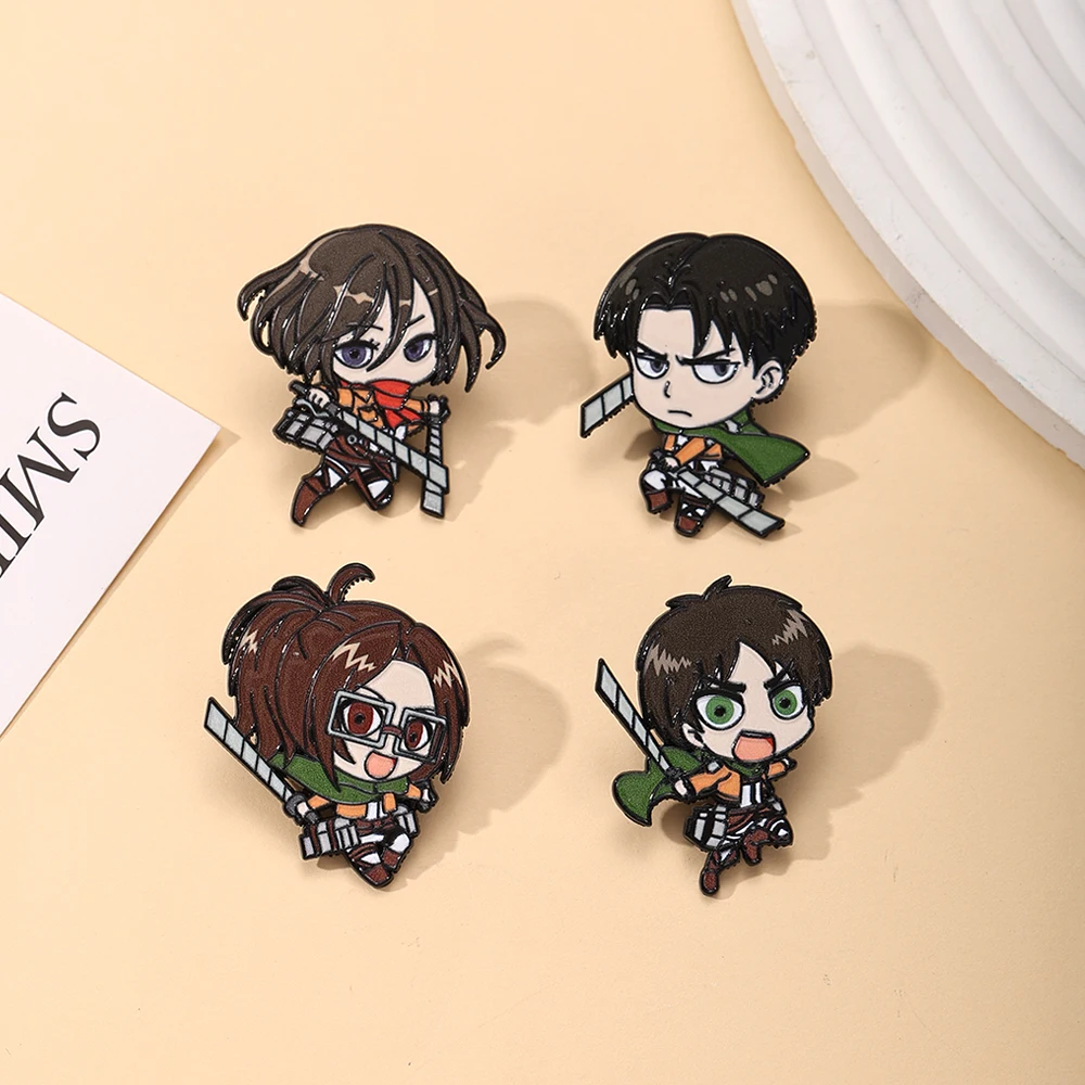 4 Stuks Survey Corps Emaille P - Levi Jewelry & Watches Inc recensie en prijs