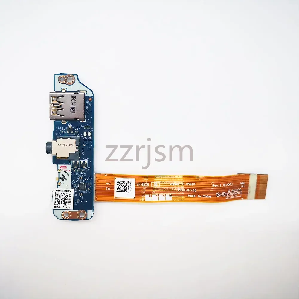 لديل خط العرض E7440 E7450 محمول USB الصوت جاك واي فاي اللاسلكية التبديل زر الطاقة مجلس VAUA0 LS-9591P LF-9591P LS-A961P #2