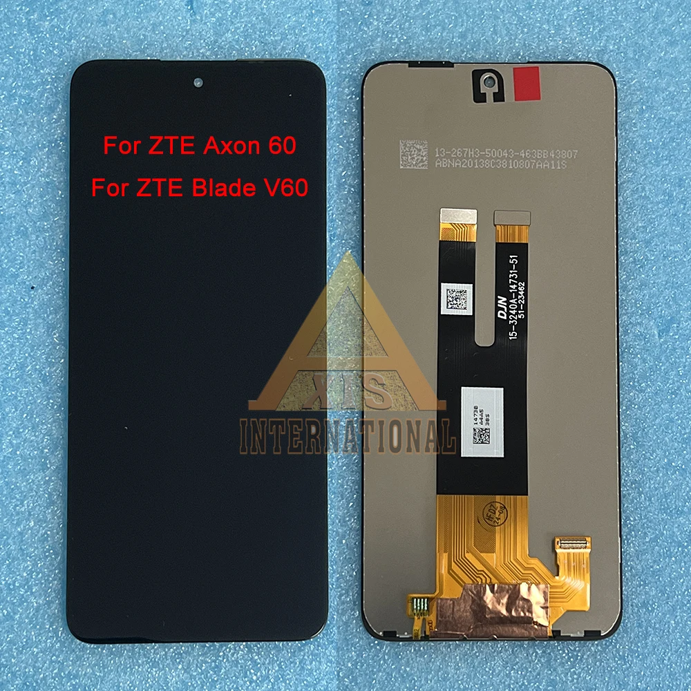 Original For ZTE Axon 60 Lite Display Blade V60 Design 4G LCD Screen Touch For ZTE Axon 60 LCD Blade V60 Smart/ V60 Vita  Frame