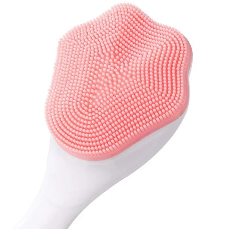 1PC Facial Clean Brush Soft Silicone Blackhead Removal Cat Shape Minimizing Skin Care Tool Wash Face Brush Deep Clean Scrub Pore