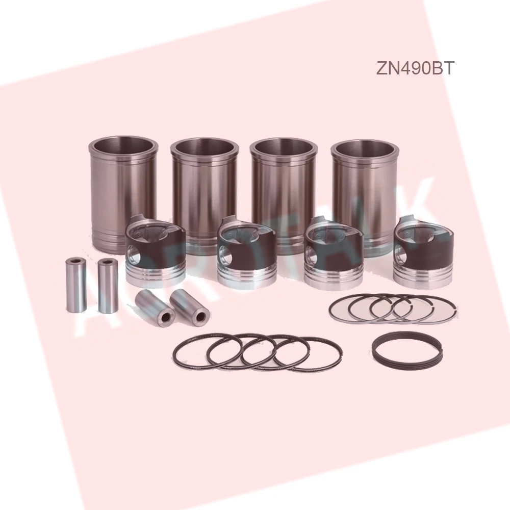 set of piston group for Changchai ZN490T for tractor use