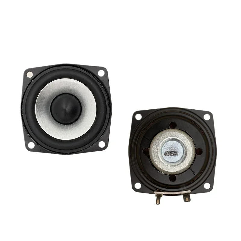 SOTAMIA 2Pcs 2.5 Inch 66mm Full Range Speakers 4 Ohm 15W Sound Amplifier Speaker Bass Rubber Edge Home Theater HIFI Loudspeaker