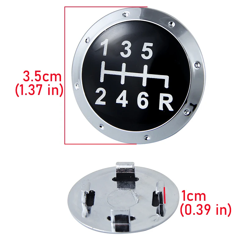 5/6 Speed Gear Shift Konb Head Top Cap Cover Case For Honda Accord VIII 8 MK8 2008 2009 2010 2011 2012 2013 2014 Car Styling