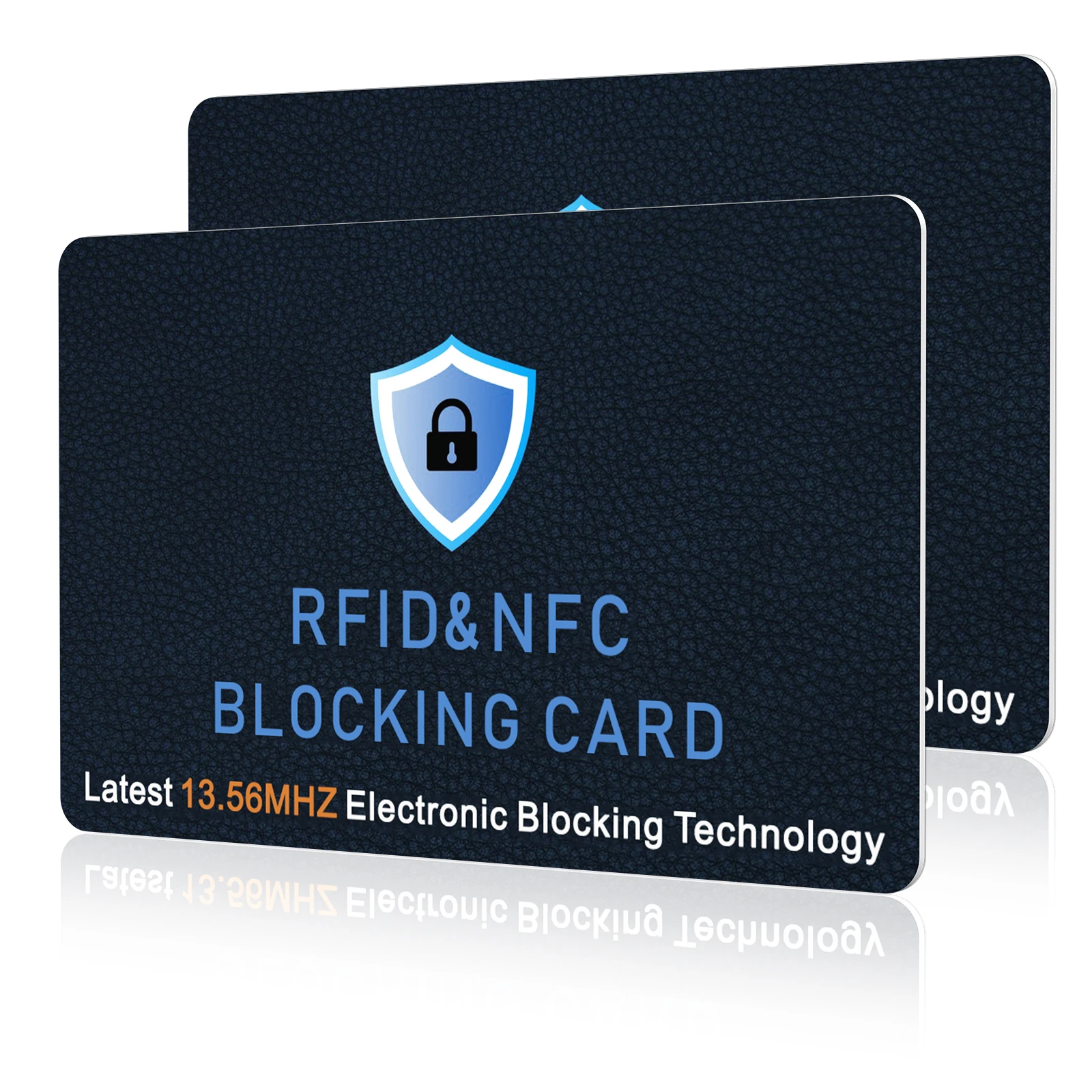 RFID Blocking Card One Card Protects Entire Wallet NFC Contactless Bank Debit Credit Card Protector ID ATM Guard Card Blocker