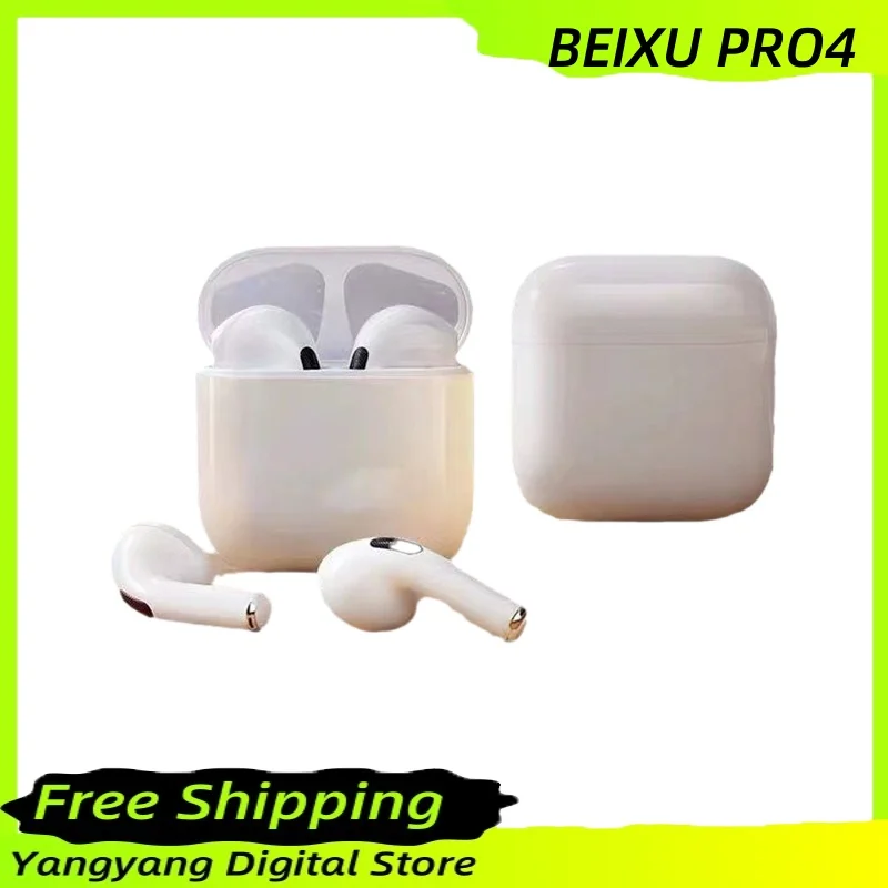 Original High-end Tws Pro4 Wireless Earbuds Bluetooth Earphones Tws Bluetooth 5.3 Touch Control Earbuds With Microphone