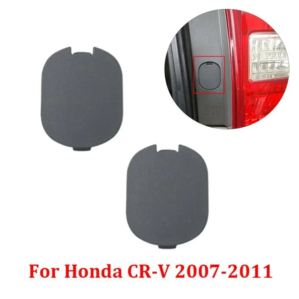 Fit For Honda For CR-V 2007-2011 2pcs Tail Light Lamp Bezel Cap Cover Car Exterior Rear Light Cover Cap ABS 33506-SWA-A01