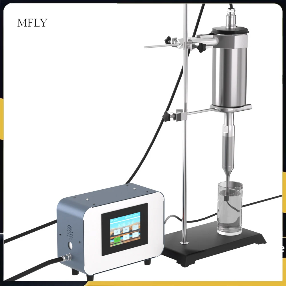 Ultrasonic Homogenizer Cell Pulverizer Organic Matter Drug Extraction Oil Water Mix Emulsifier NanomaterialS 20KHZ 1000W