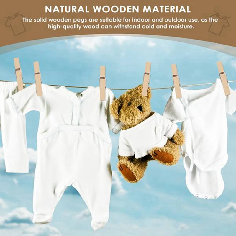 BAAG-Borsa per mollette per bucato, borsa appendiabiti per mollette in tela semichiusa, organizer per riporre oggetti da appendere per bucato