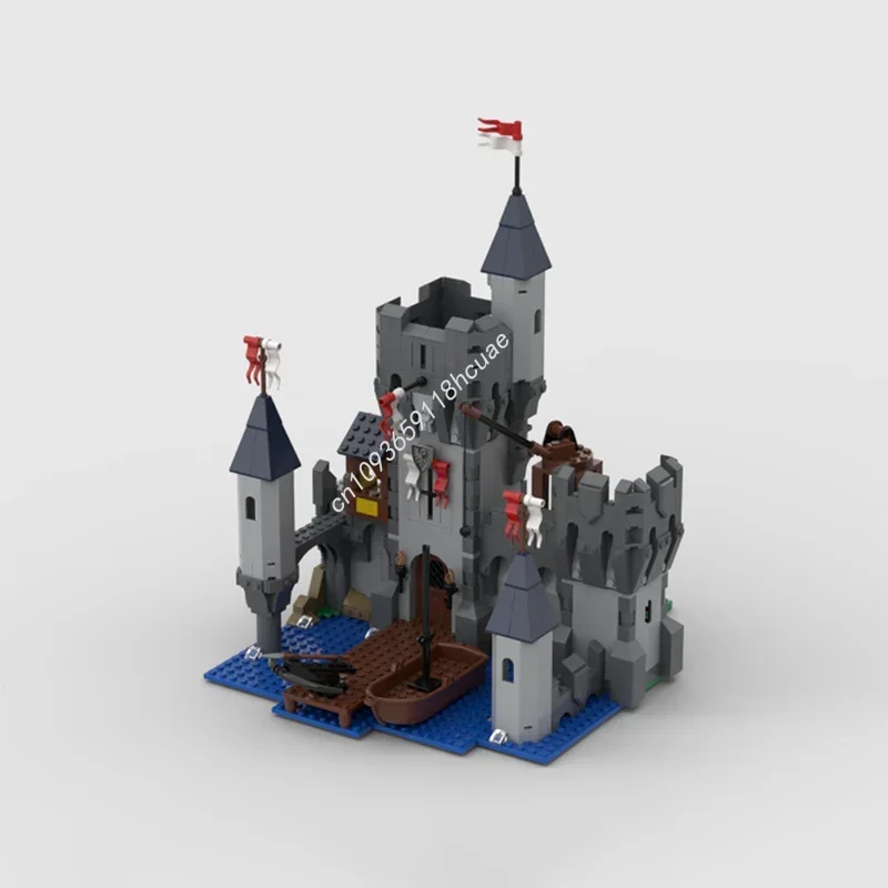 

803pcs MOC Falcons Castle Port Black Falconsed Model Building Blocks Festival Gifts Assemble Idea Toys Brick Birthday