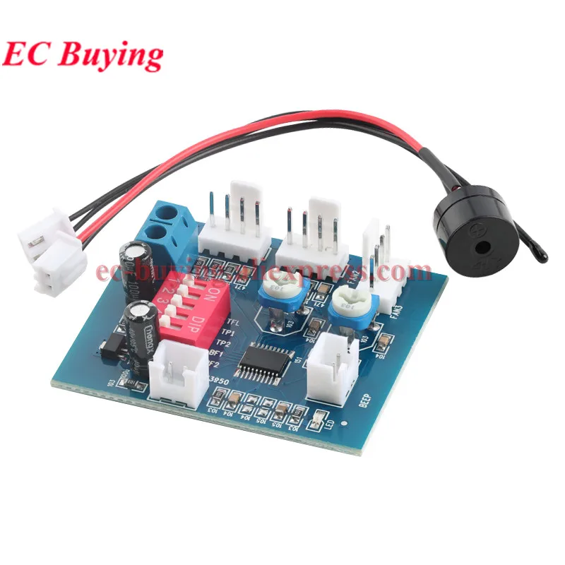 1-5Pcs DC 12V 5A Four Wire PWM PC CPU Computer Cooling Fan Temperature Control Speed Controller Board Automatic Thermostat Speed
