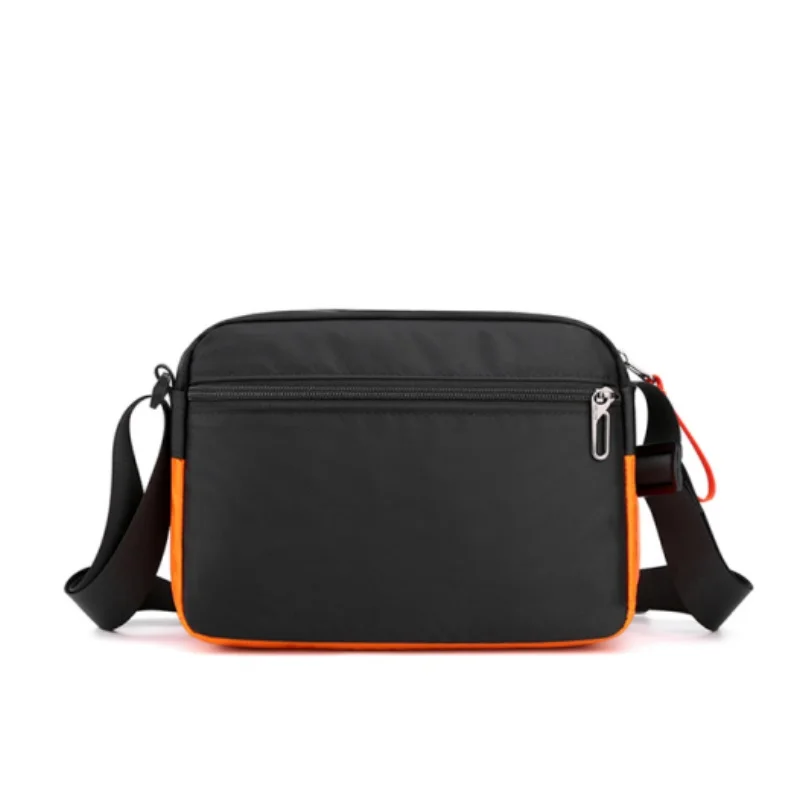 Oxford Cloth Crossbody Bag, Solid Black Casual Shoulder Bag, Versatile Backpack For Commuting