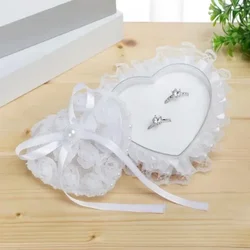 Ring Case Lightweight Ring Pillow Hand Holding Create Atmosphere Lace Ring Pillow Box