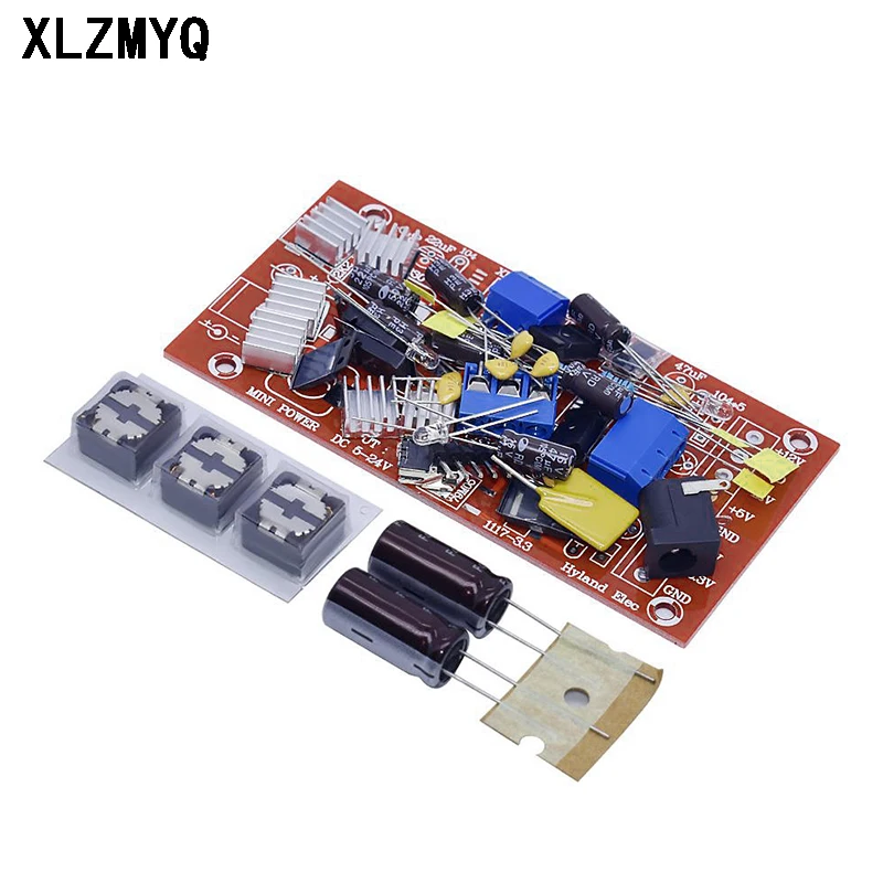 DIY moduł zasilania 5-24V do + 12V,-12V + 5V -5V + 3.3V USB Boost jednoobrotowy podwójny Regulator liniowy wiele wyjść zestaw zasilający