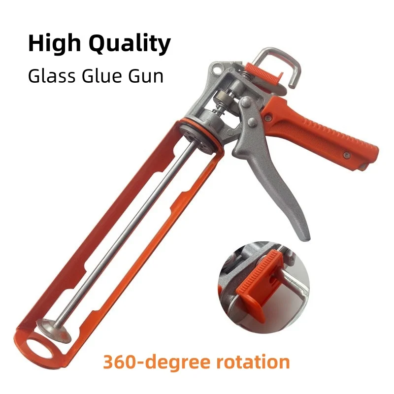 

High Quality Glass Glue Gun Professional Heavy Duty Silicone Sealant Gun Caulking Gun for Home Repair Construction caulking