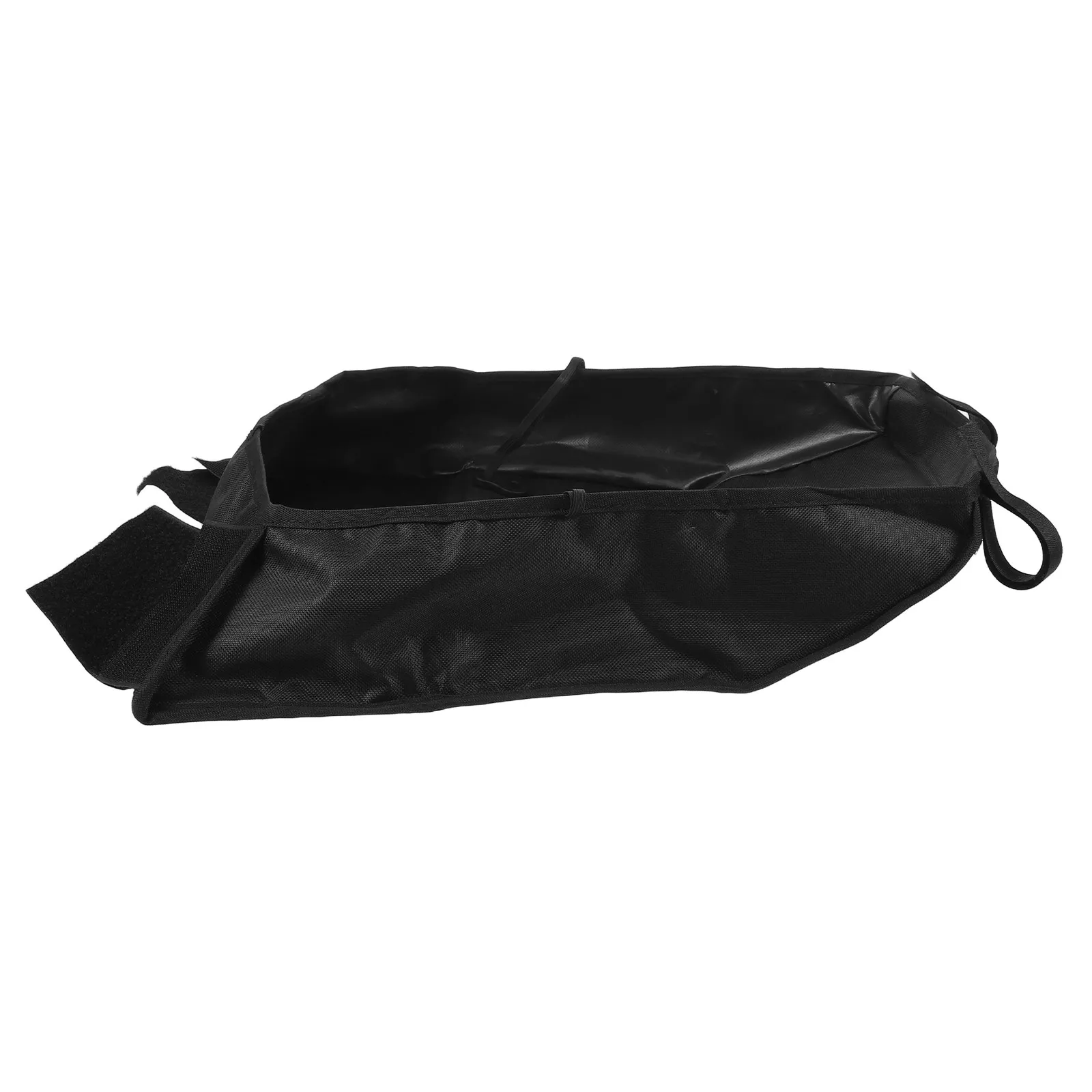 

Stroller Bottom Basket Net Storage Bag Heavy Duty Weather Resistant Handsfree Convenient for Baby Essentials Pram Hanging Basket