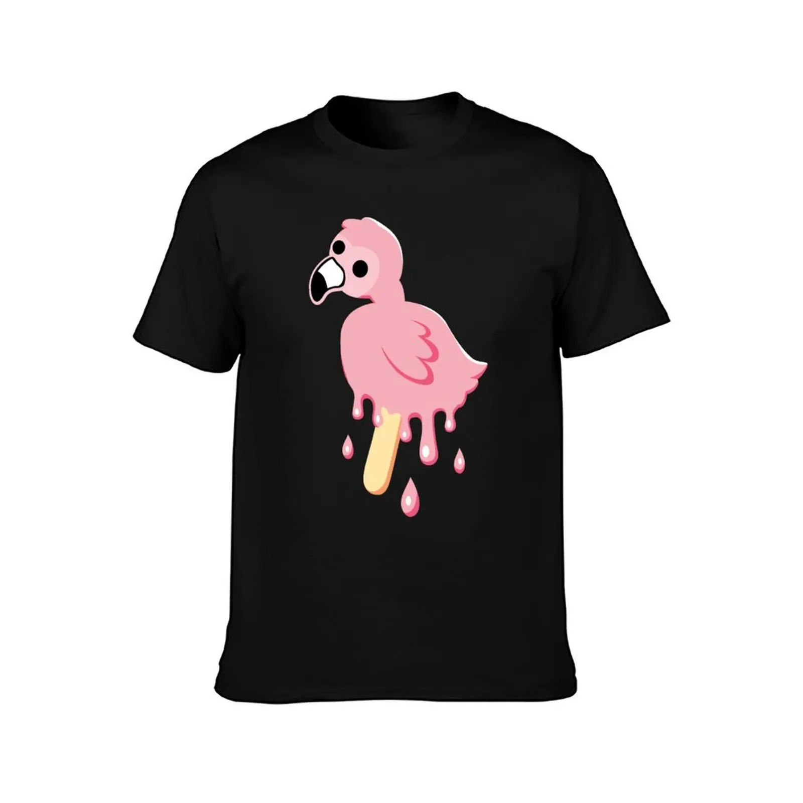 Flamingo Merch Mrflimflam Albert Melting Pop Bird Popsicle T-Shirt anime clothes quick-drying clothing for men